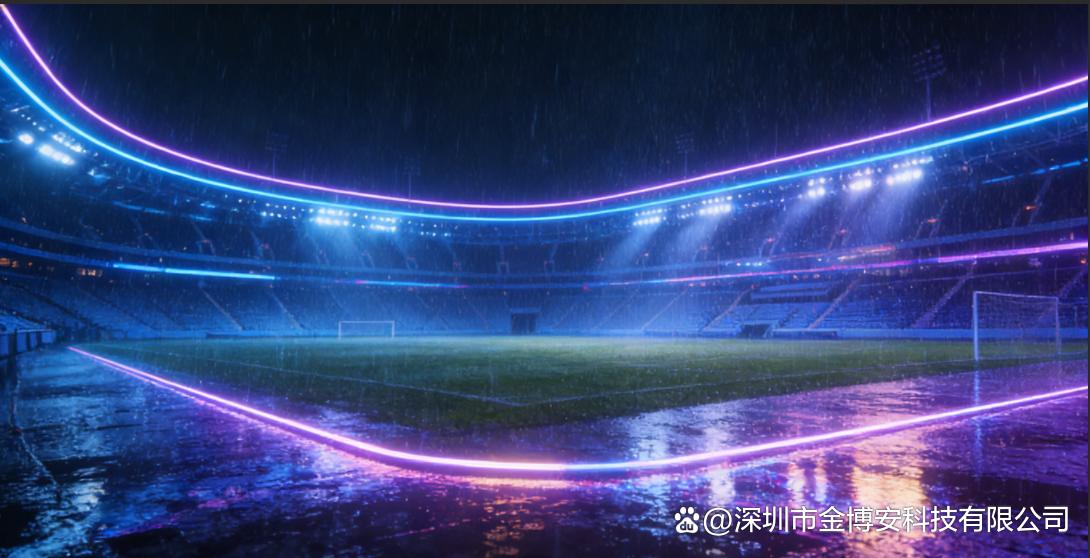 JBOAN金博安LED柔性洗墙灯：柔光重塑体育馆夜景，安全低压点亮运动美学新范式