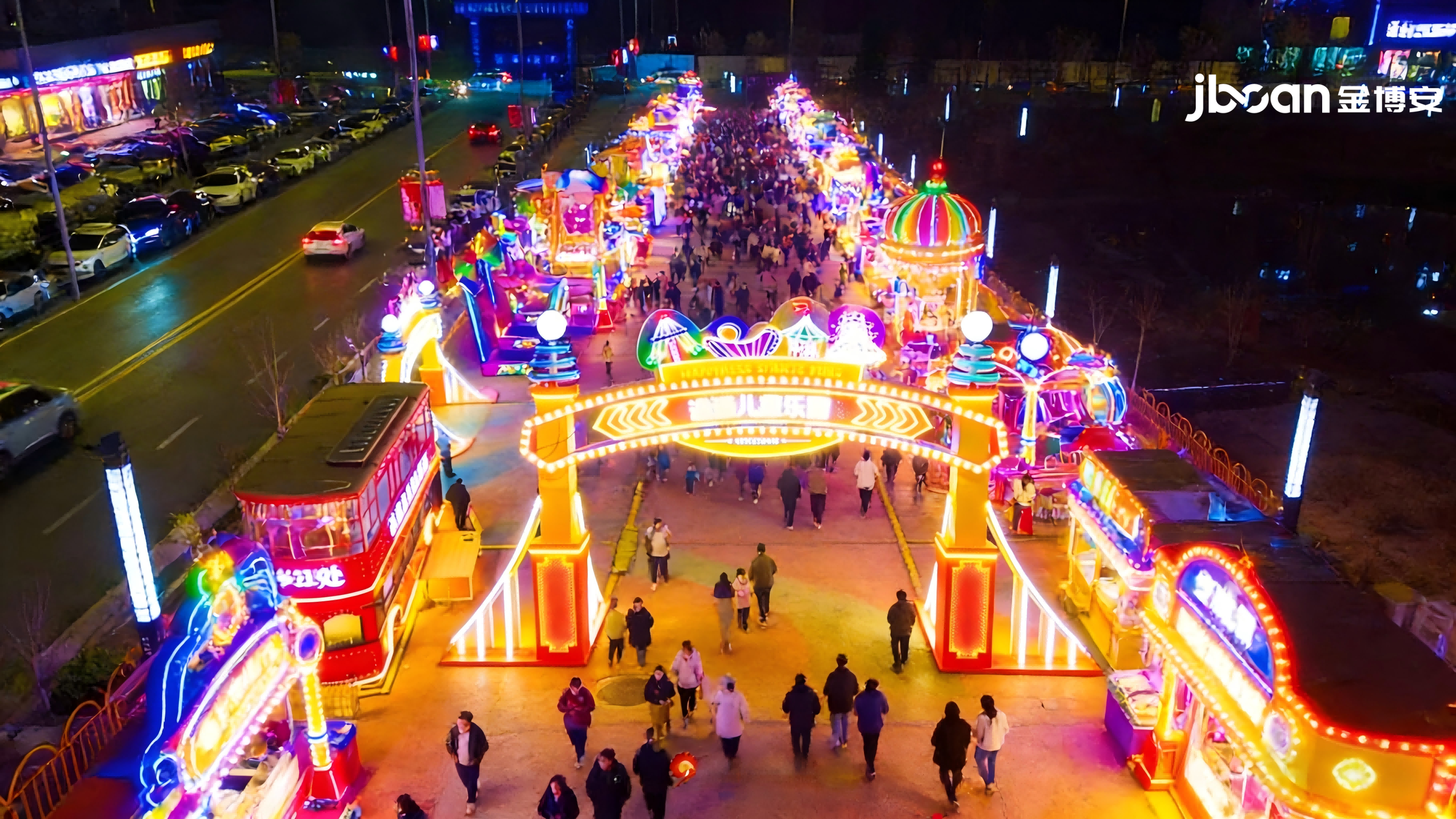 JBOAN金博安梦幻乐园霓虹灯 守护童心世界