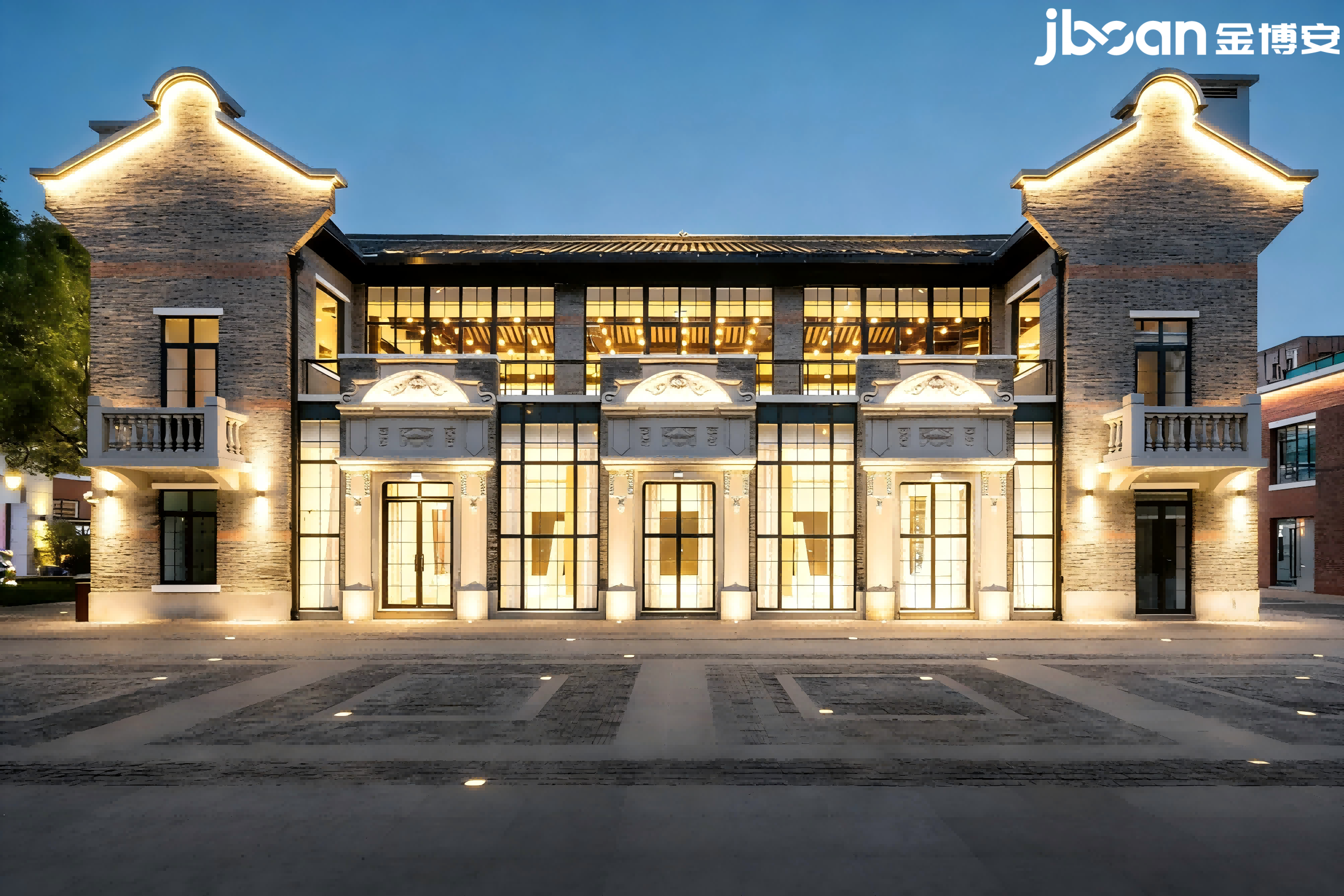 金博安柔性洗墙灯：以光影为笔，点亮上海老码头的百年风华