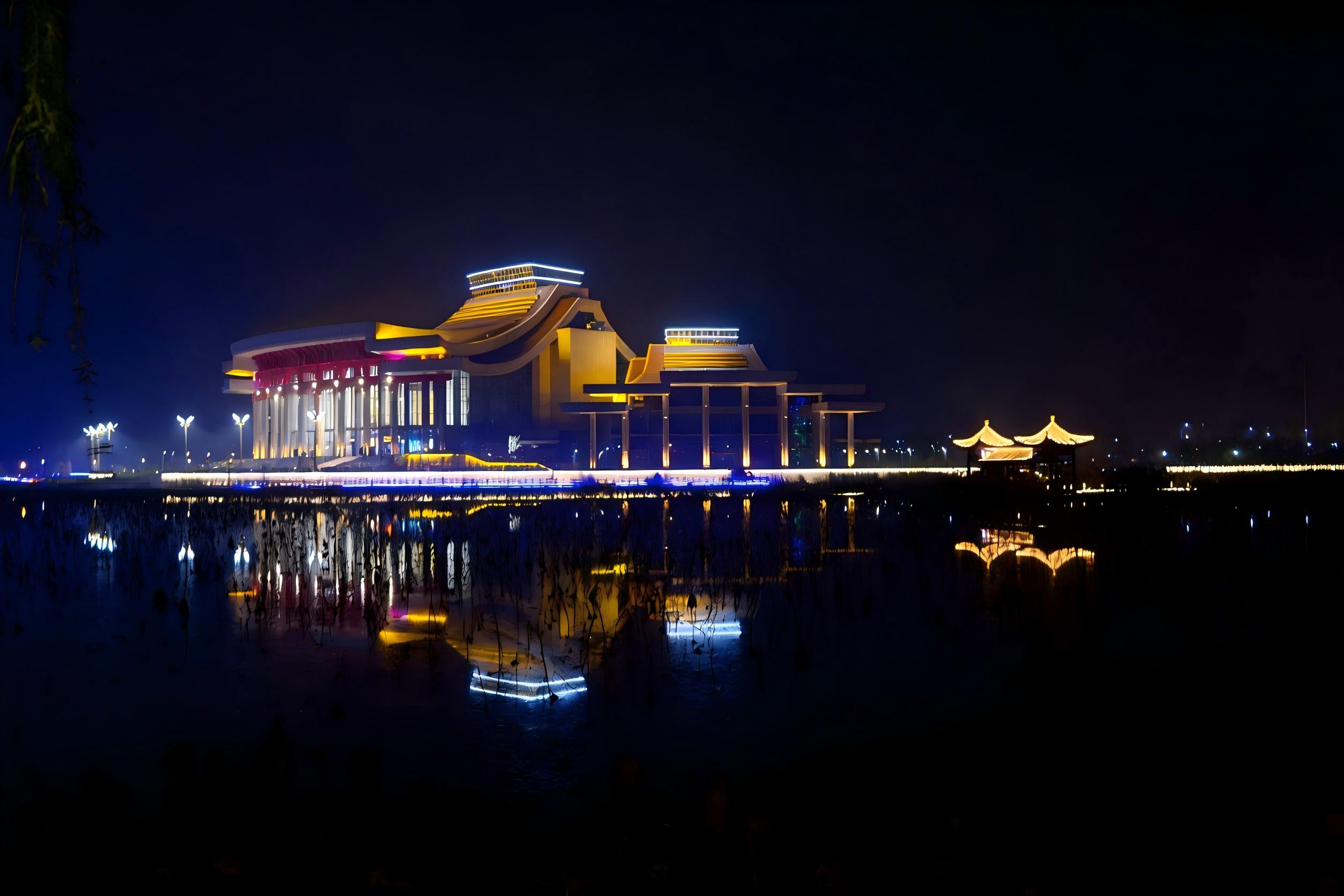 暖光映水岸，夜醉夏都东湖｜JBOAN金博安点亮河岸诗意夜景