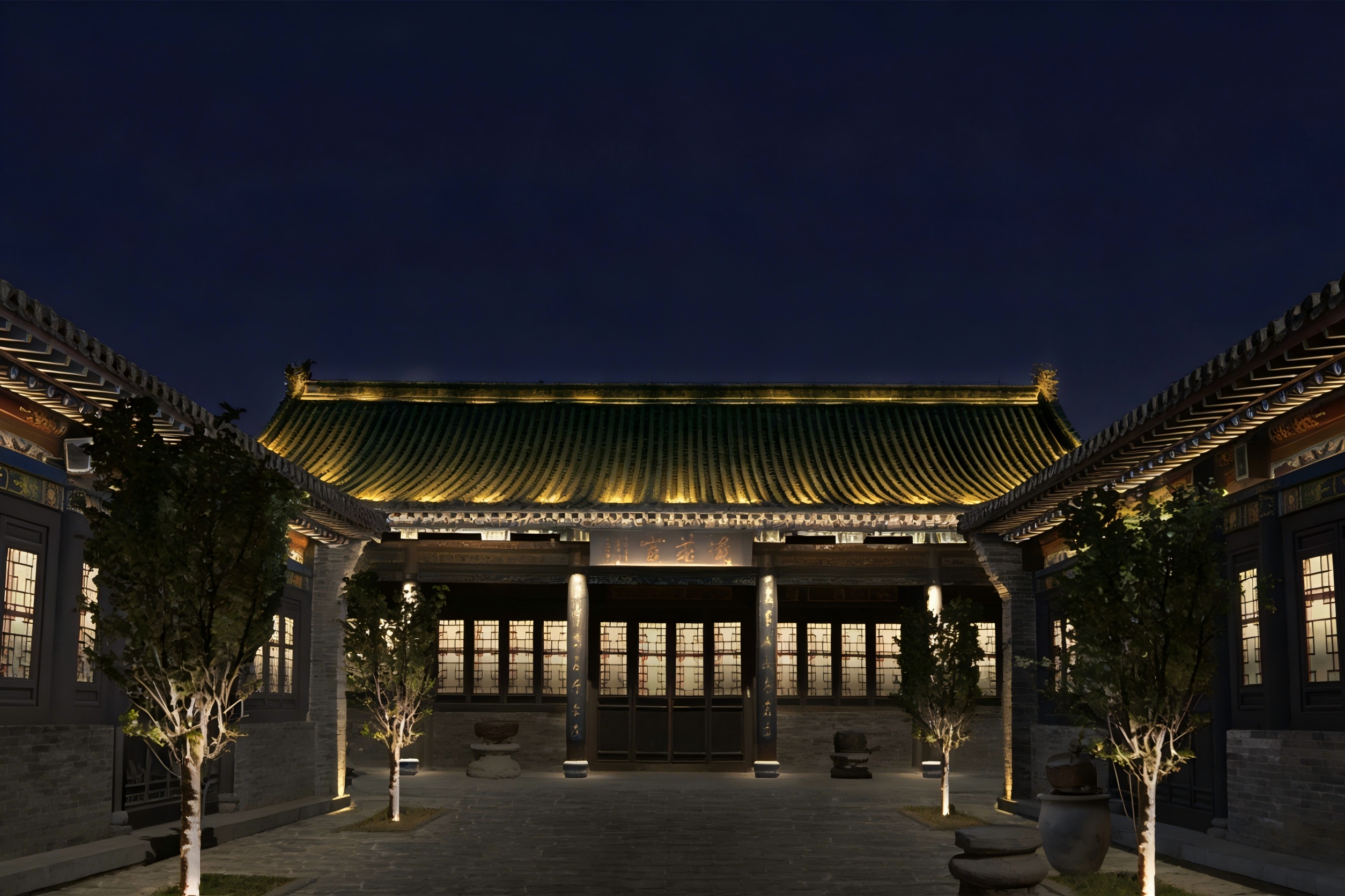 浅析古镇建筑亮化夜景工程——JBOAN金博安柔性LED洗墙灯应用方案