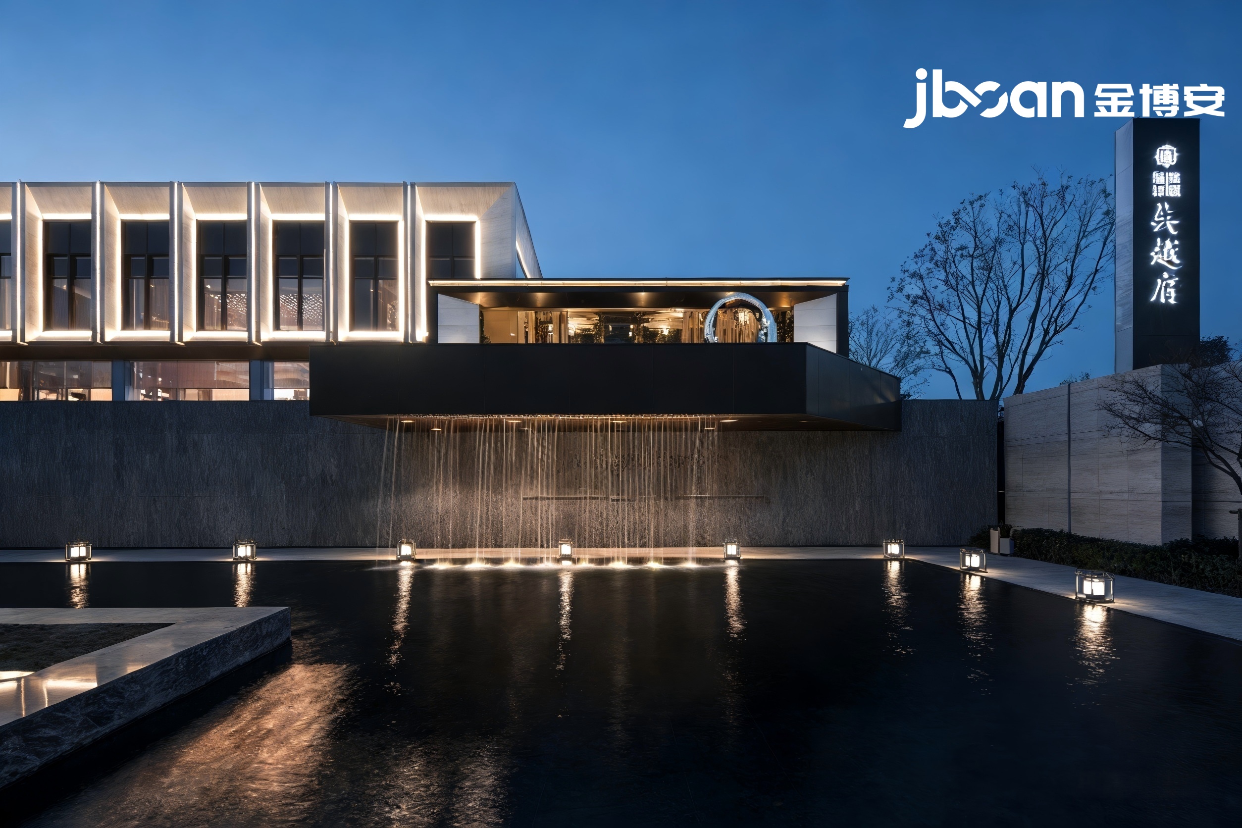 JBOAN 金博安匠造临安旭辉・吴越府夜景亮化