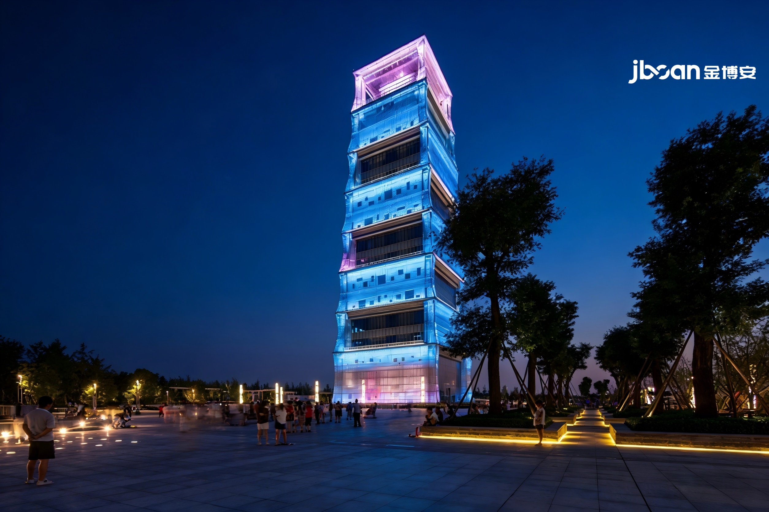 航天主题园区亮化方案 JBOAN 金博安专业定制