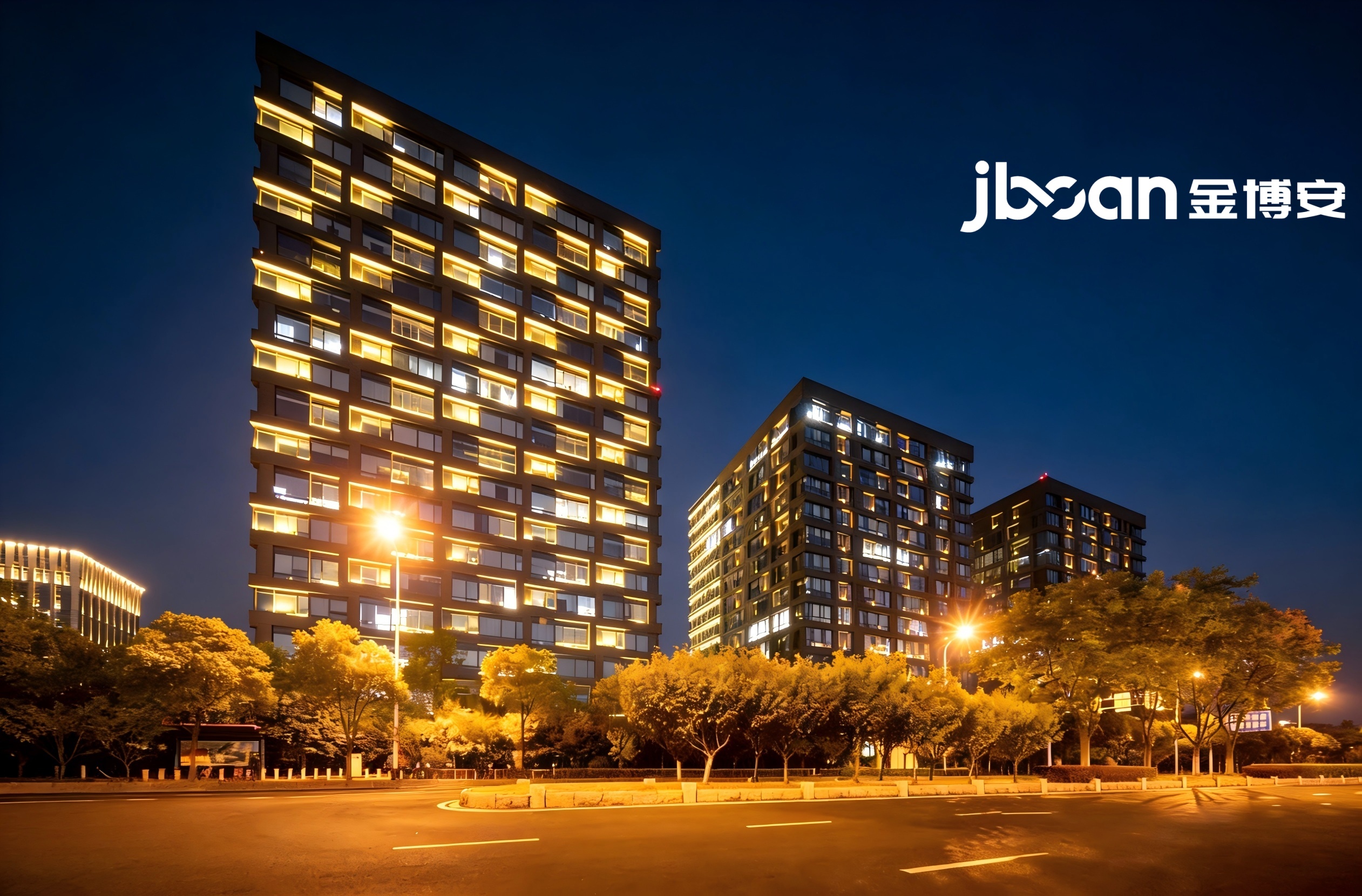 JBOAN 金博安 点亮城市新界面｜南京经济开发区街区亮化提升工程